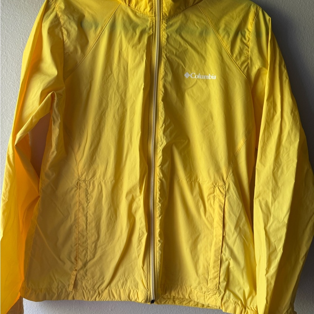 Columbia Vibrant Yellow Outdoor Jacket